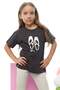 Girl's Patterned T-Shirt - 5