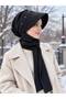 With Scarf Modest Hat with Cup-Shaped Fabric - 2