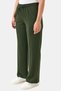 30251TS Khaki Elastic Waistband Relaxed-Fit Straight-Leg Knit Pants - 3