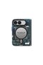 iPhone Duo-Compatible Case with M-safe Technology and Camera Control Button—Technology Series Cover, Blue - 4
