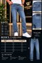 Men's Stretch Fabric Slim Fit Denim Jeans - 6