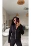 Black Scuba Zipper Jacket - 3