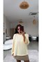 Lemon Yellow Premium Drapey Long-Sleeve Basic - 3