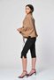 EYYO Cape with Sleeve Tie-Detail - Brown-Brown - M/L - 3