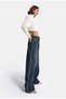 Women's T-2w6-8 Baggy Fit Pearl-Print Denim Jeans - 2
