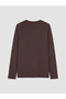 Lcwaikiki Classic Plum Crew Neck Long Sleeve Combed Cotton Men's T-Shirt - 7
