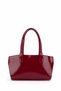 Clark Women's Baguette-Style Faux Leather Shoulder Bag, Burgundy