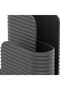 Ribbed Notebook Holder for A5 and A6 Notebooks, Planners, Notepads and Office Desk, Black - 2