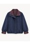 Women's Reversible Checked Bomber Jacket - 2