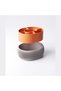 Stackable Desk Tray Set of 3 with Removable Compartment Inserts, Clips, Large, Matte, Terracotta - 7
