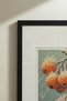 1 VINTAGE PAINTING WITH A BLACK WOODEN FRAME FEATURING A "FRUITS IN THE SNOW" THEME - 4