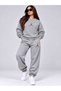 Zero Collar Sweat Suit 2-Piece Combination Winter Shardoon Suit Women/Men