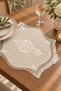 Sultan Embroidered Stain Resistant, Hassle-Free American-Style Placemat (35 x 45 cm)