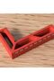 Mini Square Ruler, Pocket Right Angle Square with 10 cm Scale, Woodwork, Models and Drawing, Black - 2