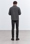 Premium Cashmere Fabric Men's Shirt Jacket with Snap-Fastened Clips | MEW3411024-1 - 5
