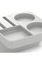Sofa Tray with 4 Interchangeable Inserts and Cushion Fin, Phone Slot, Divided Tray, 20.3 x 20.3 cm - 2