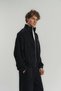 Oversized Zip Detail Jacket with Embroidered Details - 4