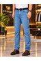 Men's Regular Fit Relaxed-Fit Denim Pants - 6