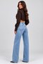 PRE-TREATED TRUE TO SIZE WIDE-LEG DENIM/JEANS - 3