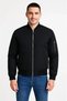 Front Back Bomber Jacket - Black - 4