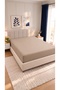100% Cotton Double-Size Fitted Sheet, 160x200 cm - | Double | Extra-Large King Size