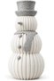 Modern Snowman Figurine, Marble