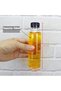 24 Pcs Clear Juice Bottles,150ml (5 oz) Reusable Empty Plastic Bottles with Black Lids for Juice Milk Water,Sauce and Other Beverages - 2