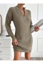 Rochie mini, maro