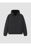 XSIDE Black Relaxed-Fit Hooded Men's Leather-Look Jacket—The NEVAVM Difference - 6