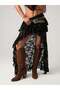 Maxi skirt, black - 4