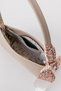 Bella Women's Scarf-Detail Soft Leather-Look Baguette-Shaped Shoulder Bag - 8