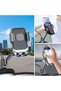 360 Degree Rotatable Rearview Mirror Version Phone Holder for Motor,Motorcycle,Bicycle,Scooter a - 2