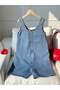 Short overalls, blue