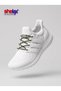 Smart Shoe Laces with Round Metal Caps and Lock - Mottled Khaki