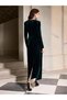 Rochie maxi, verde - 2
