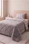 Single-Size, Reversible Welsoft Fleece Duvet | High Quality, Plush Filling, Quilted Stitching | Includes Pillowcase | 155x215 cm - 3