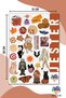 Halloween, 4 PAGES, Stickers, Daily Planner, Agenda, Planner, Bullet - 5
