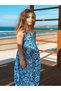 Youthful Square Neck Lace-Up Dress - 4