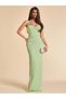 Rochie maxi, verde - 3