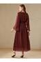 Maxi dress, brown - 4