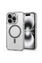 SparkMag Luxe Gray Case Compatible with the Apple iPhone 15 Pro Max