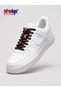 Flat-Spring Clip-Lock Smart Shoelace - Brown