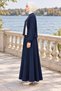 TWO-STRAND SET WITH ZIP DETAIL—NAVY BLUE - 3