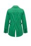 Women's Safari Jacket with Pocket Detail and Snap-Fastened Closures, Long-Sleeved, Collared, and with Collar Detail and Sleeve Details - 6