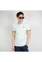Men’s Cotton Slim Performance Polo with Small Lion Embroidery