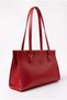 Mira Model Red Women's Shoulder and Clutch Bag with Magnetic Closure - Women's Shoulder Bag - 5