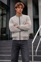 Men's Zipper-Front Casual Waterproof Raincoat - 4