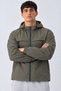 Men's Basic Comfort Fit Hooded Raincoat - 5