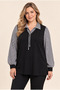 Elegant Women's Polo Collar Blouse with Tie Detail, Classic Style, Plus Size
