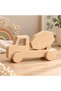 Wooden Paintable Toy Car, Handmade, Natural, Gift-Quality Toy